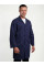 Халат мужской синий ткань смесовая